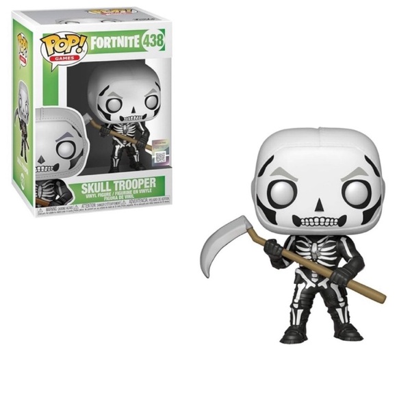 Funko Pop! Games: Fortnite - Skull Trooper, One Size, - Picture 1 of 8